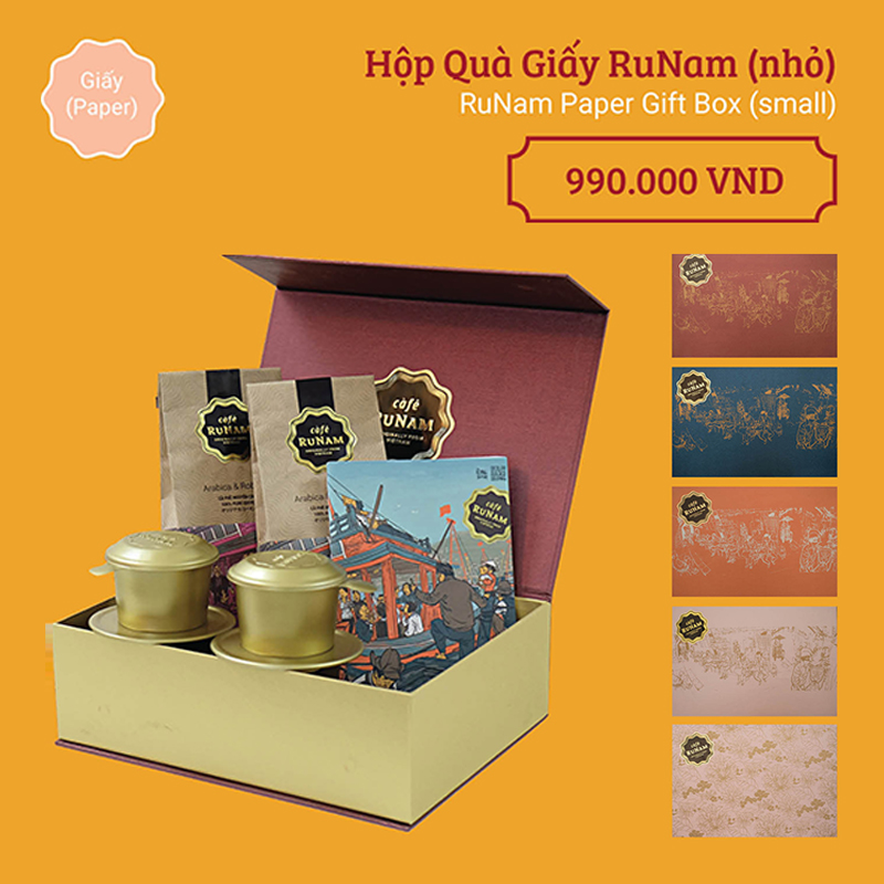 Hộp Quà Giấy Runam (nhỏ)