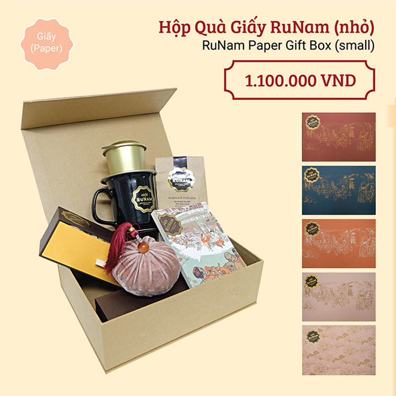 Hộp Quà Giấy Runam (nhỏ)
