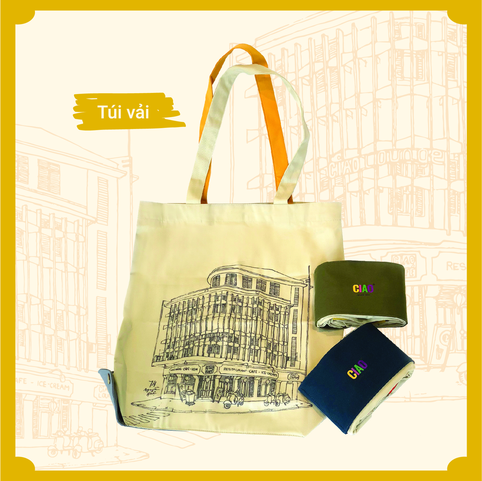 CIAO - Túi vải